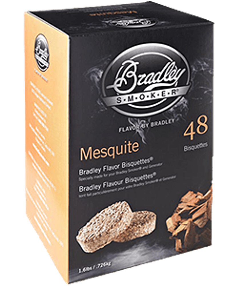 Bradley Smoker Mesquite røykbrikketter 48 stk