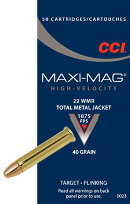 Hovedbilde CCI 22 WMR HS Maxi-Mag Total Metal ...